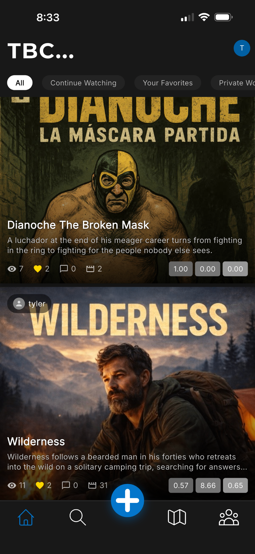 TBC Social app